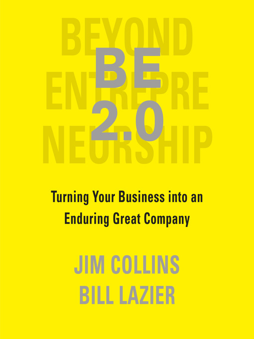 Title details for BE 2.0 (Beyond Entrepreneurship 2.0) by Jim Collins - Wait list